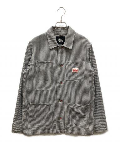 中古・古着通販】stussy (ステューシー) 両面刺繍ヒッコリー