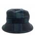 WTAPS（ダブルタップス）の古着「BUCKET 03 / HAT / COTTON. FLANNEL. TEXTILE」｜グリーン×ネイビー