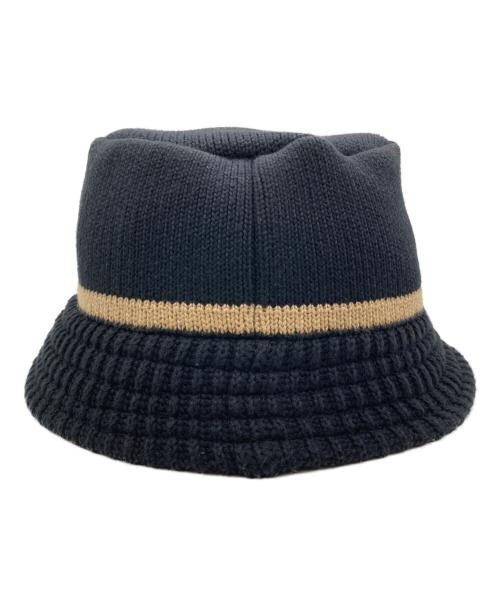 stussy（ステューシー）stussy (ステューシー) SS Link Knit Bucket Hat ブラック サイズ:SIZE OSの古着・服飾アイテム