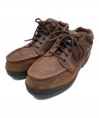 Timberlandティンバーランド）の古着「Heritage Gore-Tex Moc Toe Mid Boots」｜ブラウン×カーキ
