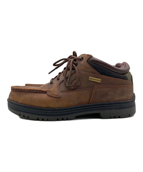 Timberland（ティンバーランド）Timberland (ティンバーランド) Heritage Gore-Tex Moc Toe Mid Boots ブラウン×カーキ サイズ:SIZE 27cmの古着・服飾アイテム