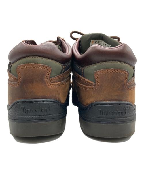 Timberland（ティンバーランド）Timberland (ティンバーランド) Heritage Gore-Tex Moc Toe Mid Boots ブラウン×カーキ サイズ:SIZE 27cmの古着・服飾アイテム