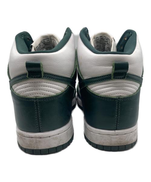NIKE（ナイキ）NIKE (ナイキ) Dunk HI SP ホワイト×グリーン サイズ:26.5cmの古着・服飾アイテム