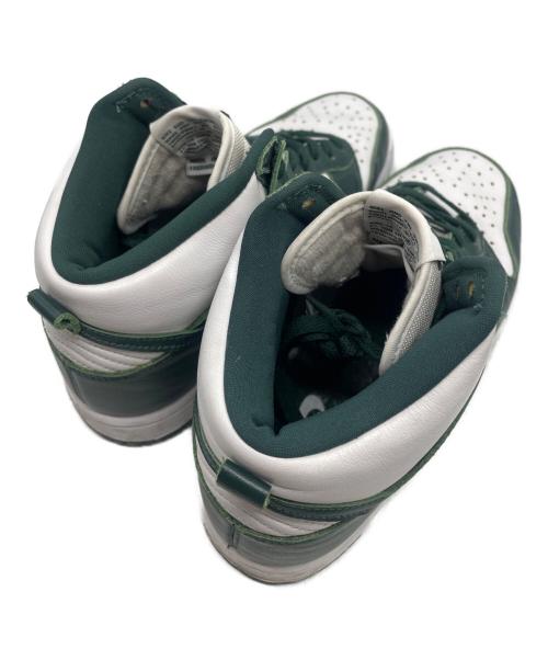 NIKE（ナイキ）NIKE (ナイキ) Dunk HI SP ホワイト×グリーン サイズ:26.5cmの古着・服飾アイテム