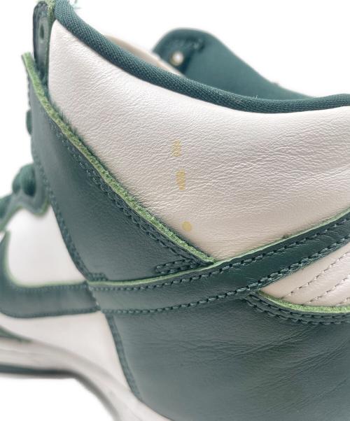 NIKE（ナイキ）NIKE (ナイキ) Dunk HI SP ホワイト×グリーン サイズ:26.5cmの古着・服飾アイテム
