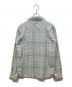 Ron Herman (ロンハーマン) ガーゼ地チェックシャツ ブルー サイズ:SIZE S：5000円