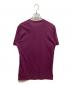 STONE ISLAND (ストーンアイランド) ロゴ刺繍VネックTシャツ パープル サイズ:SIZE S：5000円