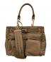 GOOD GRIEF!（グッドグリーフ）の古着「BELTED SHOULDER BAG 2way」｜ベージュ