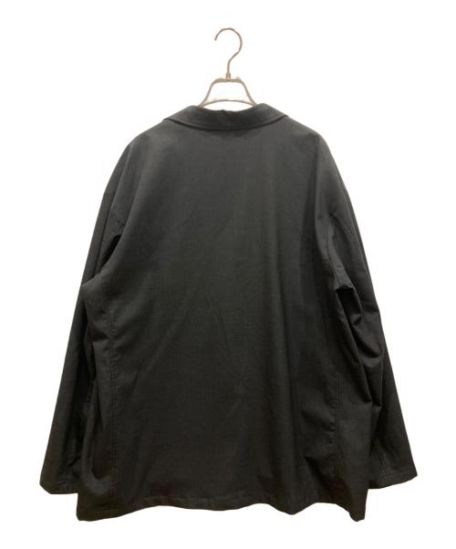 BEAMS（ビームス）BEAMS (ビームス) リラックスフィット イージー ジャケット ブラック サイズ:SIZE L 未使用品の古着・服飾アイテム