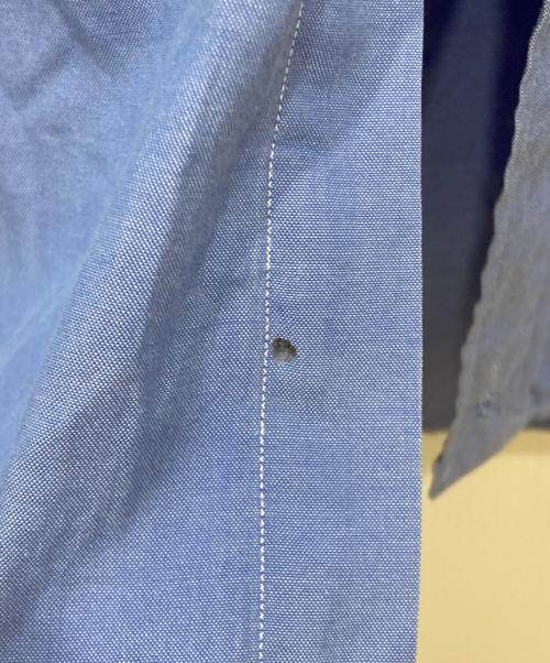 POLO RALPH LAUREN（ポロ・ラルフローレン）POLO RALPH LAUREN (ポロ・ラルフローレン) ボタンダウンシャツ　CLASSIC FIT ブルー サイズ:SIZE 17 1/2の古着・服飾アイテム