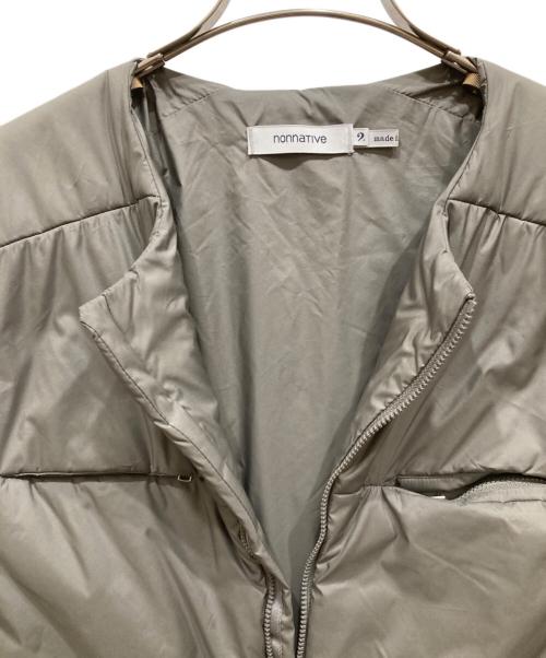 nonnative（ノンネイティブ）nonnative (ノンネイティブ) TROOPER PUFF VEST グレー サイズ:SIZE 2の古着・服飾アイテム