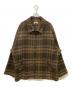 J.CREW（ジェイクルー）の古着「チェックウールジャケット」｜ブラウン