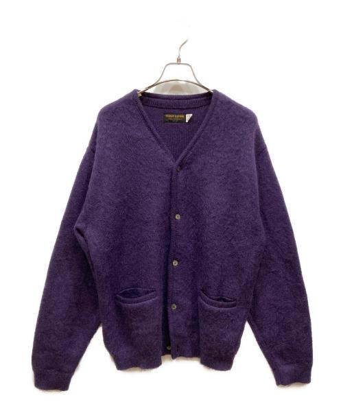 Trophy Clothing（トロフィークロージング）Trophy Clothing (トロフィークロージング) モヘアニットカーディガン パープル サイズ:42の古着・服飾アイテム
