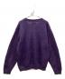 Trophy Clothing (トロフィークロージング) モヘアニットカーディガン パープル サイズ:42：28000円
