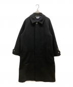 MAISON SPECIALメゾンスペシャル）の古着「Super170s Prime-Over Melton Balmachan Coat」｜ブラック