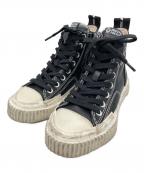 A BATHING APEアベイシングエイプ）の古着「AAPE NOW SHOES 'GALAXY HIGH'」｜ブラック