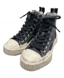 A BATHING APE（アベイシングエイプ）の古着「AAPE NOW SHOES 'GALAXY HIGH'」｜ブラック