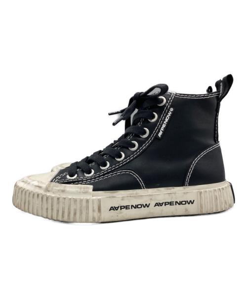 A BATHING APE（アベイシングエイプ）A BATHING APE (アベイシングエイプ) AAPE NOW SHOES 'GALAXY HIGH' ブラック サイズ:SIZE 25cmの古着・服飾アイテム