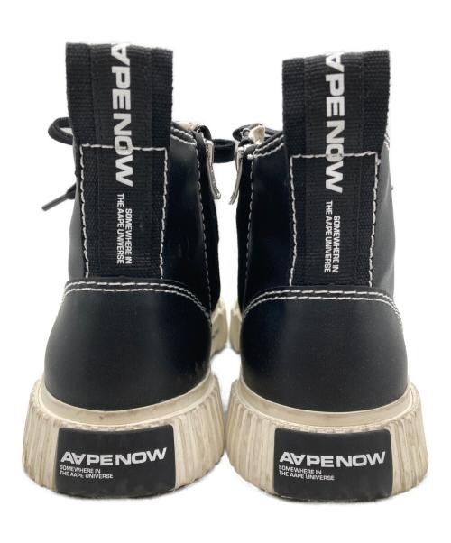 A BATHING APE（アベイシングエイプ）A BATHING APE (アベイシングエイプ) AAPE NOW SHOES 'GALAXY HIGH' ブラック サイズ:SIZE 25cmの古着・服飾アイテム