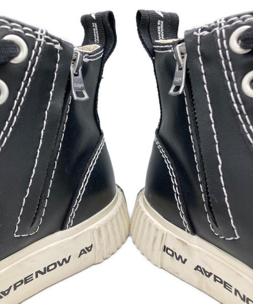 A BATHING APE（アベイシングエイプ）A BATHING APE (アベイシングエイプ) AAPE NOW SHOES 'GALAXY HIGH' ブラック サイズ:SIZE 25cmの古着・服飾アイテム