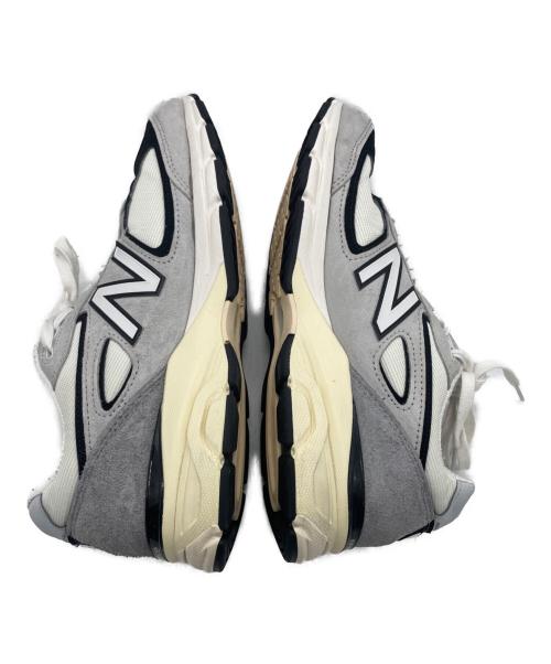 NEW BALANCE（ニューバランス）NEW BALANCE (ニューバランス) ローカットスニーカー グレー×ホワイト サイズ:27.5cmの古着・服飾アイテム