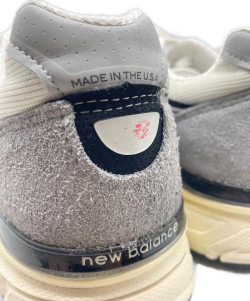 NEW BALANCE（ニューバランス）NEW BALANCE (ニューバランス) ローカットスニーカー グレー×ホワイト サイズ:27.5cmの古着・服飾アイテム