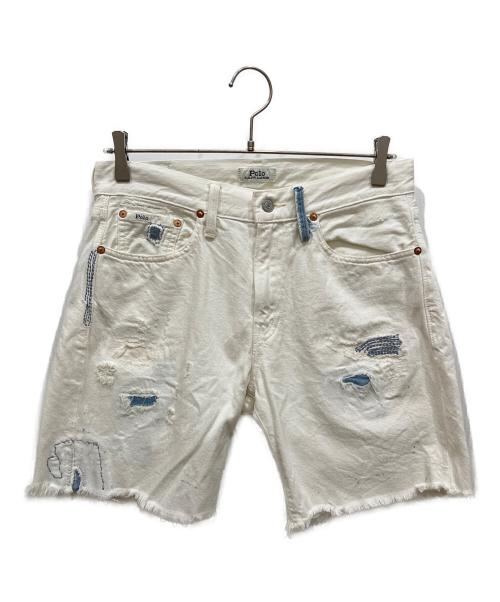 POLO RALPH LAUREN（ポロ・ラルフローレン）POLO RALPH LAUREN (ポロ・ラルフローレン) ハーフパンツ ホワイト サイズ:SIZE 29の古着・服飾アイテム
