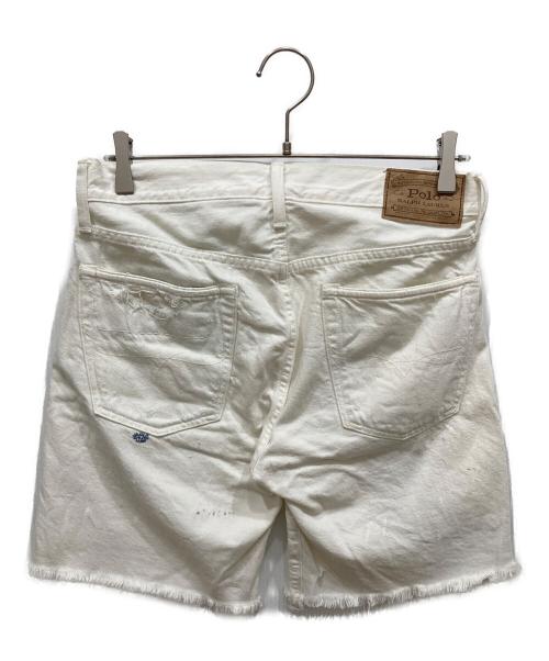 POLO RALPH LAUREN（ポロ・ラルフローレン）POLO RALPH LAUREN (ポロ・ラルフローレン) ハーフパンツ ホワイト サイズ:SIZE 29の古着・服飾アイテム