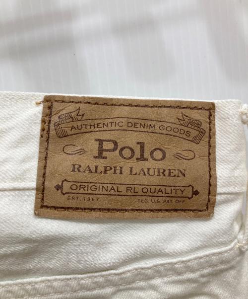 POLO RALPH LAUREN（ポロ・ラルフローレン）POLO RALPH LAUREN (ポロ・ラルフローレン) ハーフパンツ ホワイト サイズ:SIZE 29の古着・服飾アイテム