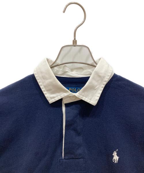 POLO RALPH LAUREN（ポロ・ラルフローレン）POLO RALPH LAUREN (ポロ・ラルフローレン) ラガーシャツ ネイビー サイズ:SIZE Sの古着・服飾アイテム