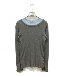 SUM1 STYLE（スミスタイル）の古着「セットロングスリーブカットソー」｜ブルー