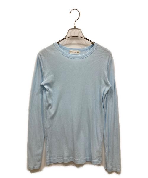 SUM1 STYLE（スミスタイル）SUM1 STYLE (スミスタイル) セットロングスリーブカットソー ブルー サイズ:SIZE Freeの古着・服飾アイテム