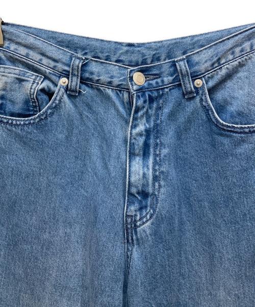 BEARDSLEY（ビアズリー）BEARDSLEY (ビアズリー) ドロストストレートデニム インディゴ サイズ:SIZE 0の古着・服飾アイテム