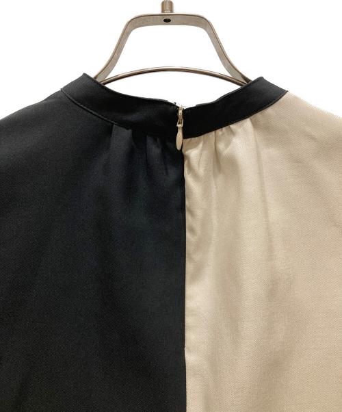 UNITED TOKYO（ユナイテッドトーキョー）UNITED TOKYO (ユナイテッドトーキョー) プリーツブロッキングブラウス ベージュ サイズ:SIZE Freeの古着・服飾アイテム