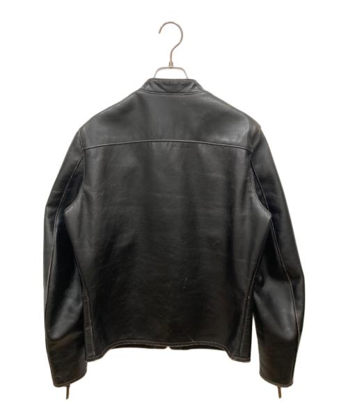Buco（ブコ）Buco (ブコ) THE REAL McCOY'S (ザ・リアルマッコイズ) J-100ホースハイドレザージャケット ブラック サイズ:SIZE 38の古着・服飾アイテム