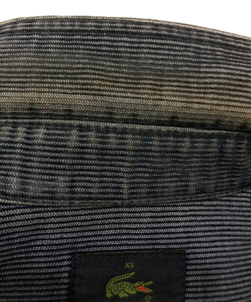 LACOSTE（ラコステ）LACOSTE (ラコステ) コーデュロイジャケット ブルー サイズ:SIZE XSの古着・服飾アイテム