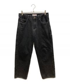中古・古着通販】NOREMID (ノーリミッド) デニムパンツ ブラック