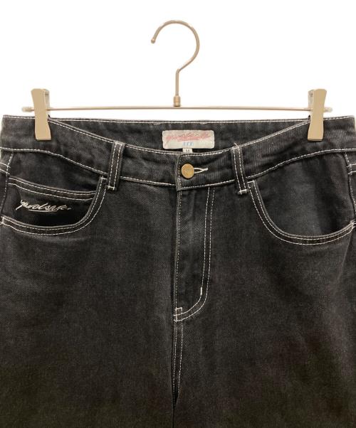 YARDSALE（ヤードセール）YARDSALE (ヤードセール) デニムパンツ ブラック サイズ:SIZE Mの古着・服飾アイテム
