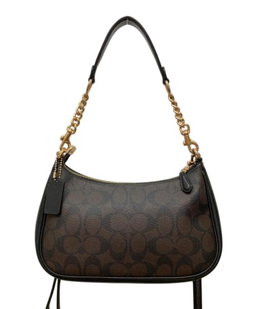 COACH（コーチ）COACH (コーチ) テリ ショルダー バッグ ベージュの古着・服飾アイテム