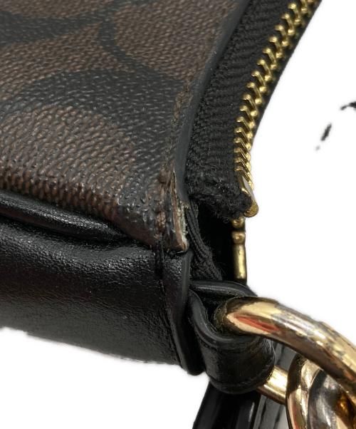 COACH（コーチ）COACH (コーチ) テリ ショルダー バッグ ベージュの古着・服飾アイテム