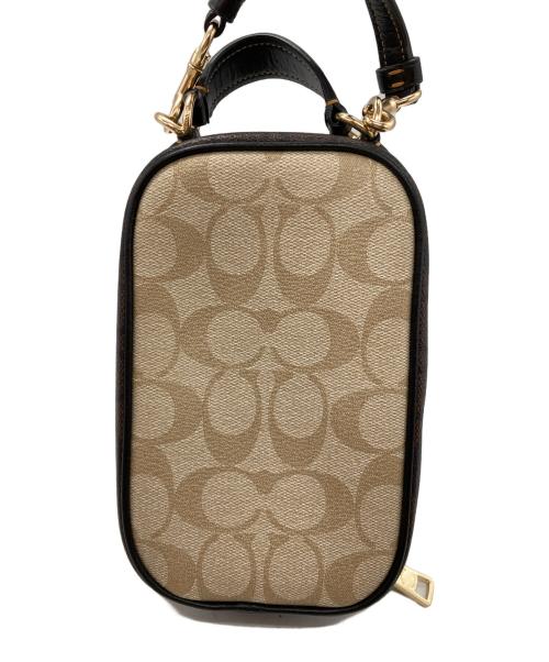COACH（コーチ）COACH (コーチ) ポシェット ベージュの古着・服飾アイテム