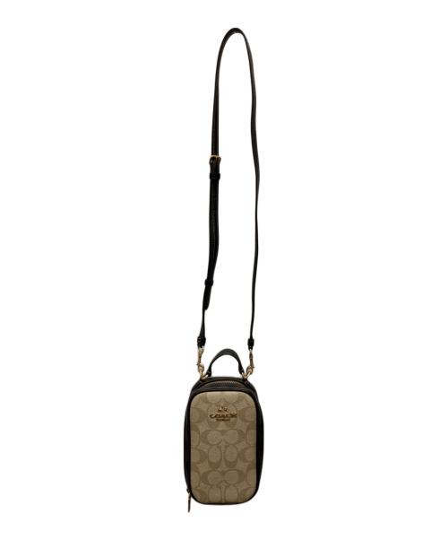 COACH（コーチ）COACH (コーチ) ポシェット ベージュの古着・服飾アイテム