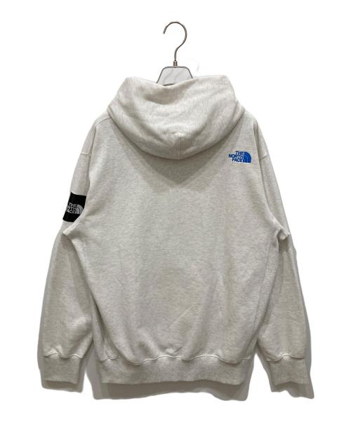 THE NORTH FACE（ザ ノース フェイス）THE NORTH FACE (ザ ノース フェイス) スクエアロゴフーディー グレー サイズ:SIZE XLの古着・服飾アイテム