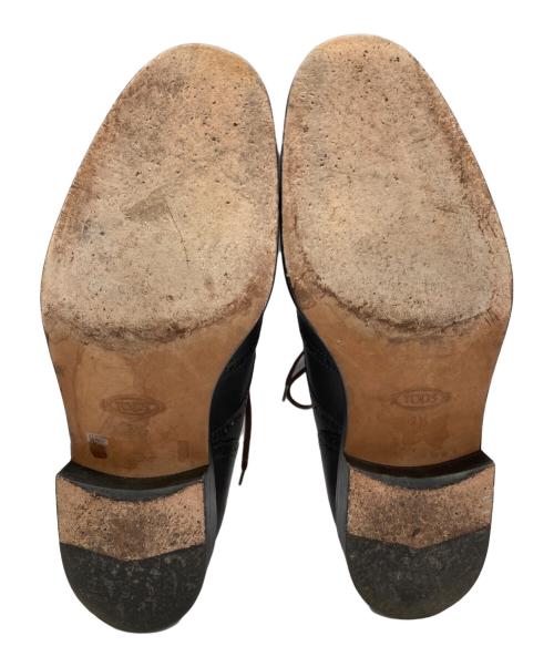 TOD'S（トッズ）TOD'S (トッズ) ウィングチップシューズ ブラウン サイズ:SIZE7 1/2の古着・服飾アイテム