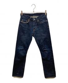 Hysteric Glamour（ヒステリックグラマー）の古着「スタッズ加工デニムパンツ」｜インディゴ
