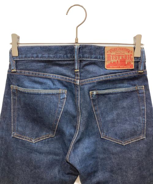 Hysteric Glamour（ヒステリックグラマー）Hysteric Glamour (ヒステリックグラマー) スタッズ加工デニムパンツ インディゴ サイズ:SIZE 28の古着・服飾アイテム