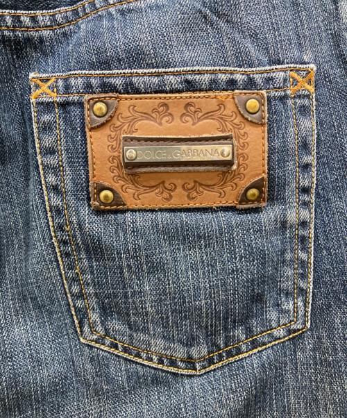 DOLCE & GABBANA（ドルチェ＆ガッバーナ）DOLCE & GABBANA (ドルチェ＆ガッバーナ) デニムパンツ インディゴ サイズ:SIZE 44の古着・服飾アイテム