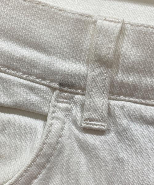 DOLCE & GABBANA（ドルチェ＆ガッバーナ）DOLCE & GABBANA (ドルチェ＆ガッバーナ) ホワイトデニムパンツ ホワイト サイズ:SIZE 46の古着・服飾アイテム