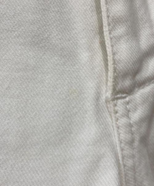 DOLCE & GABBANA（ドルチェ＆ガッバーナ）DOLCE & GABBANA (ドルチェ＆ガッバーナ) ホワイトデニムパンツ ホワイト サイズ:SIZE 46の古着・服飾アイテム