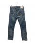 Ron Herman (ロンハーマン) USED加工ストレートパンツ インディゴ サイズ:SIZE 73.5cm (W29)：8000円